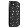 Чехол Mercedes для iPhone 11 Silver Stars Pattern Black (MEHCN61ESPBK)