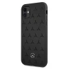 Чехол Mercedes для iPhone 11 Leather Stars Pattern Black (MEHCN61PSQBK)