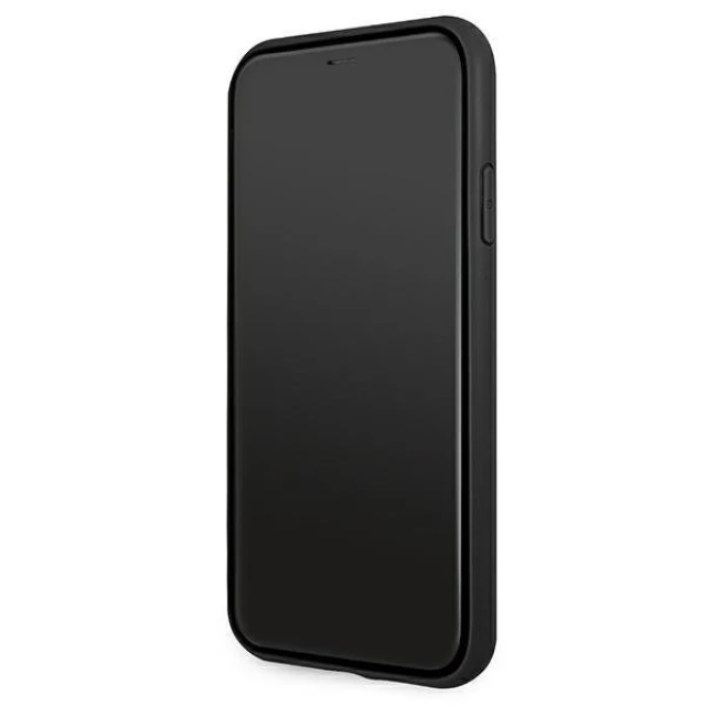Чехол Mercedes для iPhone 11 Leather Stars Pattern Black (MEHCN61PSQBK)