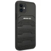 Чохол Mercedes для iPhone 12 mini Leather Debossed Lines Black (AMHCP12SGSEBK)