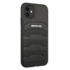 Чохол Mercedes для iPhone 11 Leather Debossed Lines Black (AMHCN61GSEBK)