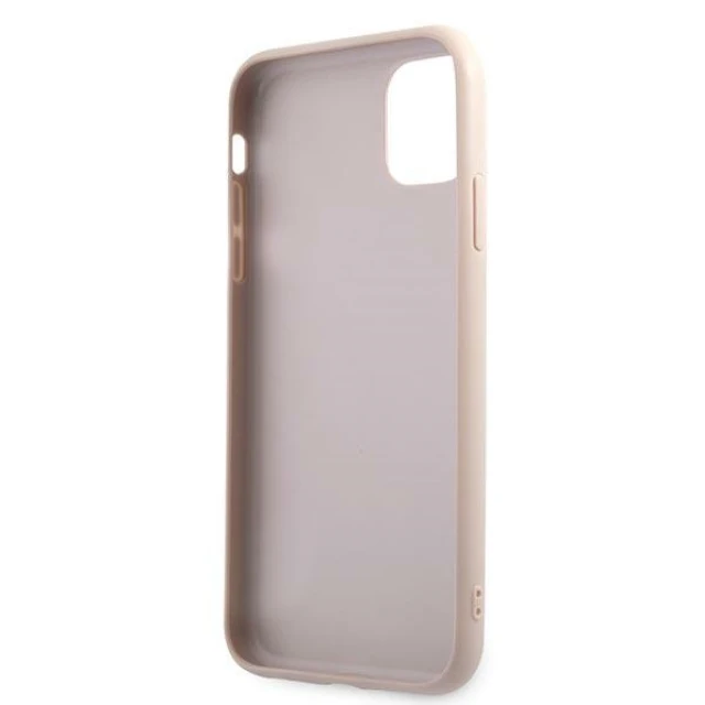 Чохол Guess 4G Stripe Collection для iPhone 11 Pink (GUHCN61G4GLPI)