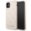 Чохол Guess 4G Metal Gold Logo для iPhone 11 Pink (GUHCN61G4GFPI)