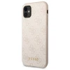 Чохол Guess 4G Metal Gold Logo для iPhone 11 Pink (GUHCN61G4GFPI)