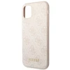 Чохол Guess 4G Metal Gold Logo для iPhone 11 Pink (GUHCN61G4GFPI)