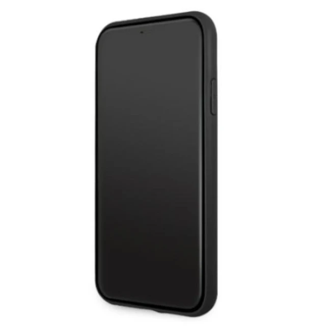 Чохол Mercedes для iPhone 11 Leather Hot Stamped Black (AMHCN61DOLBK)