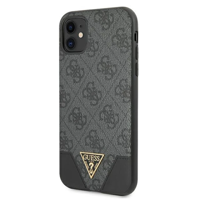 Чохол Guess 4G Triangle Collection для iPhone 11 Grey (GUHCN61PU4GHBK)