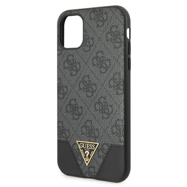 Чохол Guess 4G Triangle Collection для iPhone 11 Grey (GUHCN61PU4GHBK)