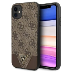 Чохол Guess 4G Triangle Collection для iPhone 11 Brown (GUHCN61PU4GHBR)