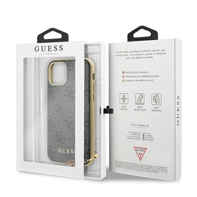 Чохол Guess Charms Collection для iPhone 11 Grey (GUHCN61GF4GGR)