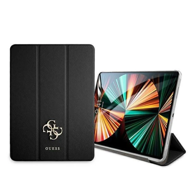 Чохол Guess Book Cover для iPad 12.9 2021 Black Saffiano Collection (GUE001474)