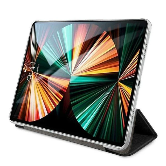 Чохол Guess Book Cover для iPad 12.9 2021 Black Saffiano Collection (GUE001474)