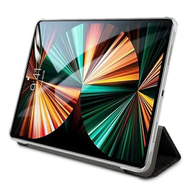 Чехол Guess Book Cover для iPad 12.9 2021 Gray 4G Collection (GUE001468)