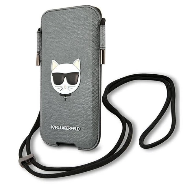 Чохол Karl Lagerfeld Saffiano Iconik Choupette Head 6.7