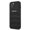 Чохол Mercedes для iPhone 13 mini Leather Debossed Lines Black (AMHCP13SGSEBK)