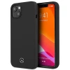 Чохол Mercedes для iPhone 13 mini Silicone Line Black (MEHCP13SSILBK)