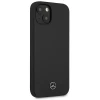Чохол Mercedes для iPhone 13 mini Silicone Line Black (MEHCP13SSILBK)