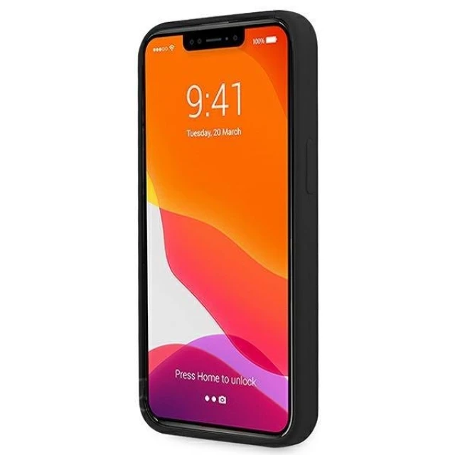 Чохол Mercedes для iPhone 13 mini Silicone Line Black (MEHCP13SSILBK)
