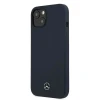 Чехол Mercedes для iPhone 13 mini Silicone Line Navy (MEHCP13SSILNA)