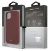 Чохол Mercedes для iPhone 13 Silicone Line Red (MEHCP13MSILRE)