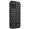 Чохол Mercedes для iPhone 13 mini Silver Stars Pattern Black (MEHCP13SESPBK)