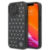 Чохол Mercedes для iPhone 13 | 13 Pro Silver Stars Pattern Black (MEHCP13LESPBK)