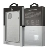 Чохол Mercedes для iPhone 13 Silver Stars Pattern White (MEHCP13MESPWH)