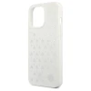 Чохол Mercedes для iPhone 13 | 13 Pro Silver Stars Pattern White (MEHCP13LESPWH)