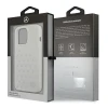 Чохол Mercedes для iPhone 13 Pro Max Silver Stars Pattern White (MEHCP13XESPWH)