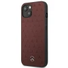 Чохол Mercedes для iPhone 13 mini Leather Stars Pattern Red (MEHCP13SPSQRE)