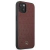 Чохол Mercedes для iPhone 13 mini Leather Stars Pattern Red (MEHCP13SPSQRE)