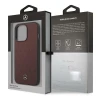 Чехол Mercedes для iPhone 13 | 13 Pro Leather Stars Pattern Red (MEHCP13LPSQRE)