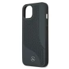 Чохол Mercedes для iPhone 13 mini Leather Perforated Area Navy (MEHCP13SCDONA)