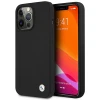 Чохол BMW Silicone Metal Logo для iPhone 13 | 13 Pro Black (BMHCP13LMSILBK)