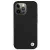 Чохол BMW Silicone Metal Logo для iPhone 13 | 13 Pro Black (BMHCP13LMSILBK)