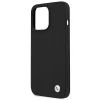 Чохол BMW Silicone Metal Logo для iPhone 13 | 13 Pro Black (BMHCP13LMSILBK)