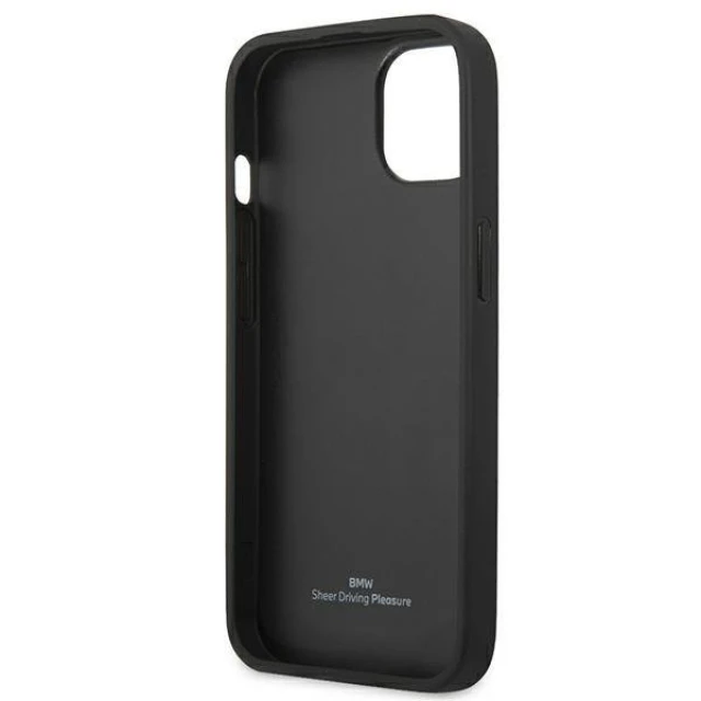 Чохол BMW для iPhone 13 mini Leather Curve Perforate Red (BMHCP13SRSPPR)