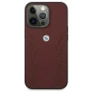 Чохол BMW для iPhone 13 | 13 Pro Leather Curve Perforate Red (BMHCP13LRSPPR)