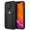 Чохол BMW для iPhone 13 | 13 Pro Leather Curve Perforate Black (BMHCP13LRSPPK)