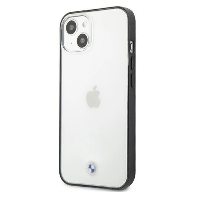 Чохол BMW для iPhone 13 mini Signature Collection Transparent (BMHCP13SPCUMRBK)