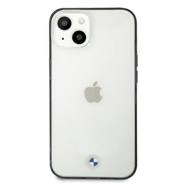 Чохол BMW для iPhone 13 mini Signature Collection Transparent (BMHCP13SPCUMRBK)
