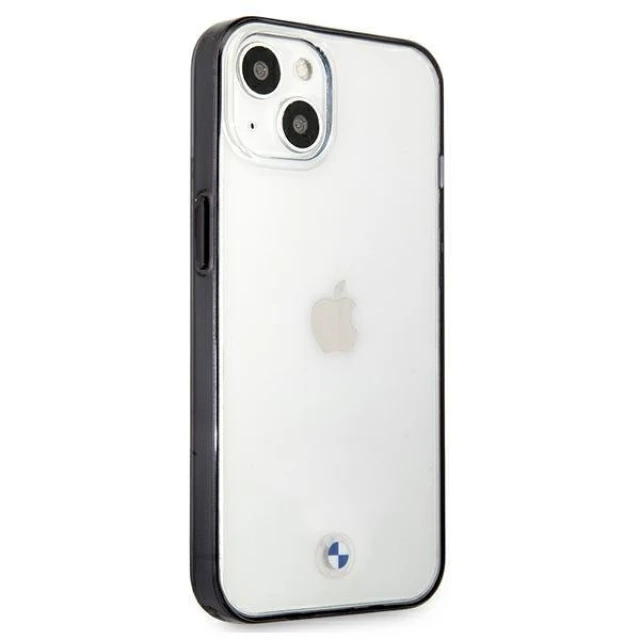 Чохол BMW для iPhone 13 mini Signature Collection Transparent (BMHCP13SPCUMRBK)