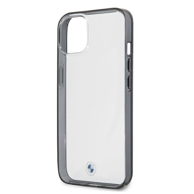 Чохол BMW для iPhone 13 mini Signature Collection Transparent (BMHCP13SPCUMRBK)