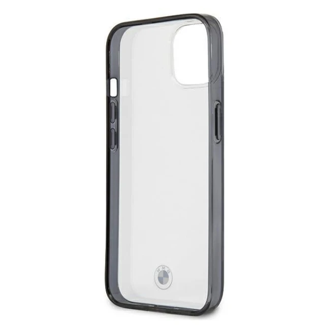 Чохол BMW для iPhone 13 mini Signature Collection Transparent (BMHCP13SPCUMRBK)