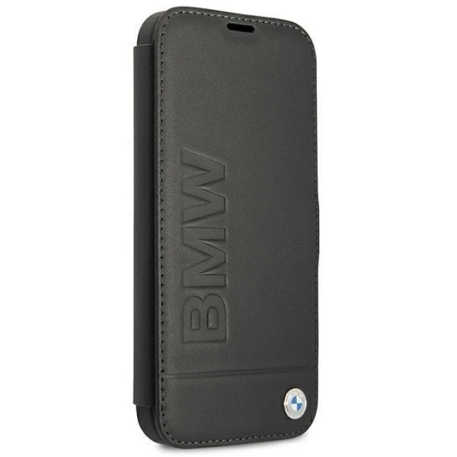Чохол-книжка BMW для iPhone 13 mini Signature Black (BMFLBKP13SSLLBK)