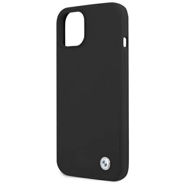 Чохол BMW для iPhone 13 mini Silicone Signature Black (BMHCP13SSILBK)