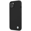Чохол BMW для iPhone 13 Silicone Signature Black (BMHCP13MSILBK)