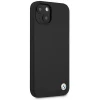Чохол BMW для iPhone 13 Silicone Signature Black (BMHCP13MSILBK)