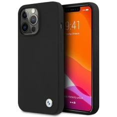 Чохол BMW для iPhone 13 | 13 Pro Silicone Signature Black (BMHCP13LSILBK)