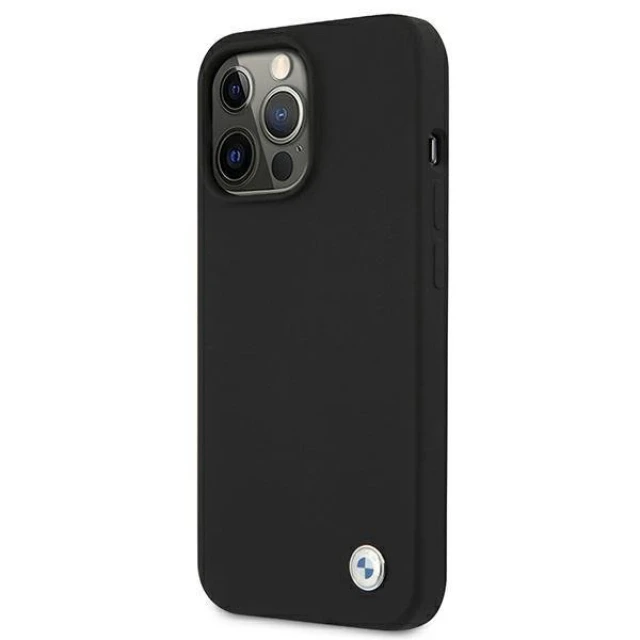 Чохол BMW для iPhone 13 | 13 Pro Silicone Signature Black (BMHCP13LSILBK)